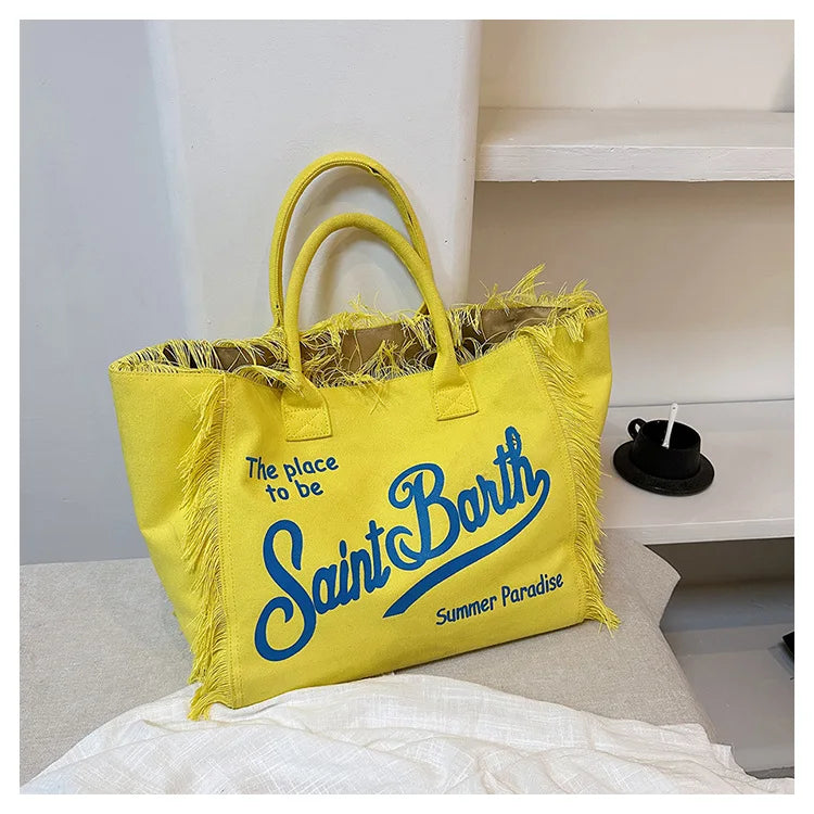 Stylish Tote Bag - Saint Barth Edition - UDO-YU