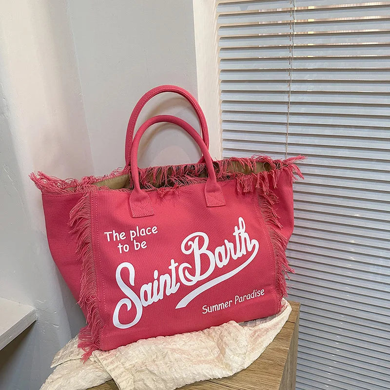 Stylish Tote Bag - Saint Barth Edition - UDO-YU