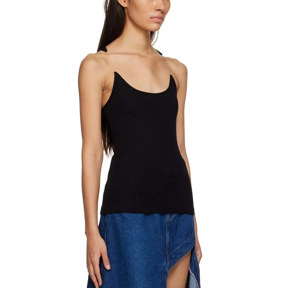 Black Tank Top - The Invisible Lightweight Everyday Essential, perfect for layering or solo wear, from your favorite brand.